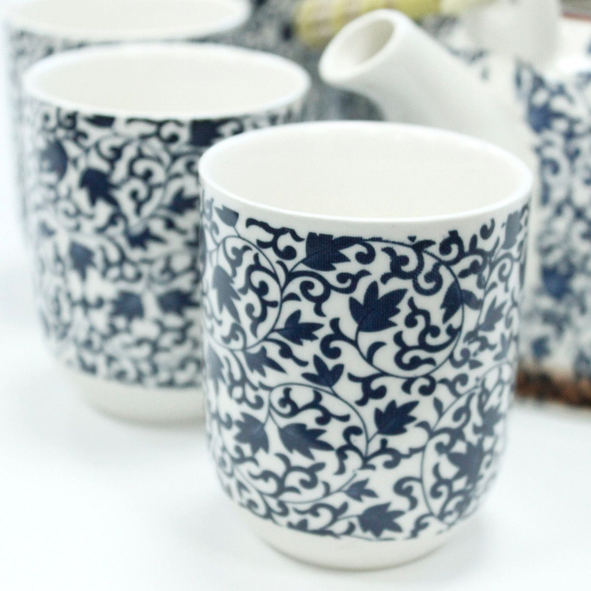 The Indigo Teapot Set