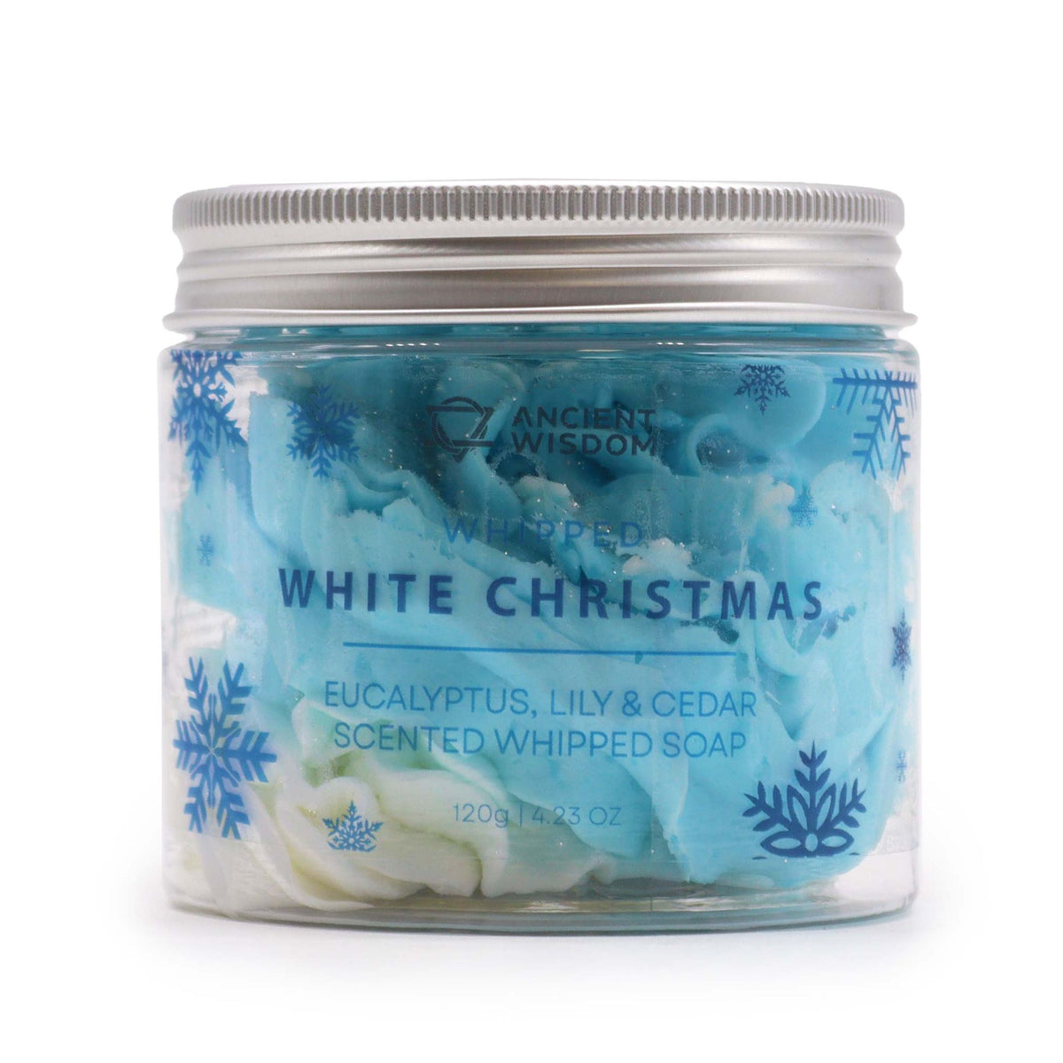 White Christmas Whipped Cream Soap 120g