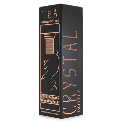 Glass Tea Infuser Bottle | Rock Quartz