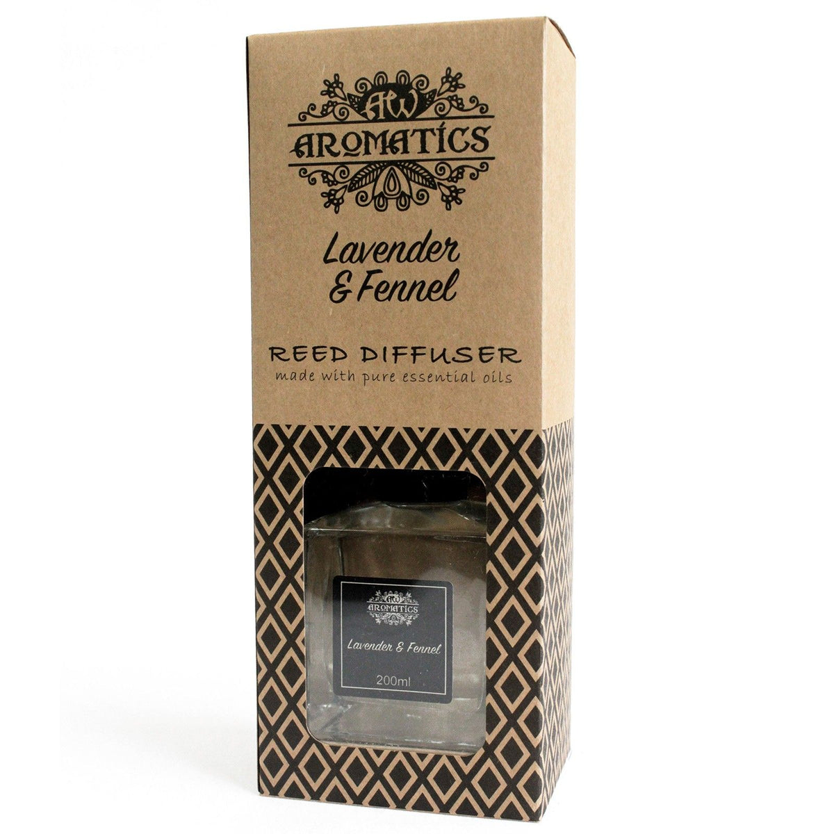 Essential Oil Reed Diffuser | Lavender & Fennel (200ml)