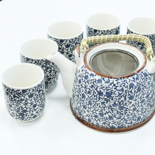 The Indigo Teapot Set
