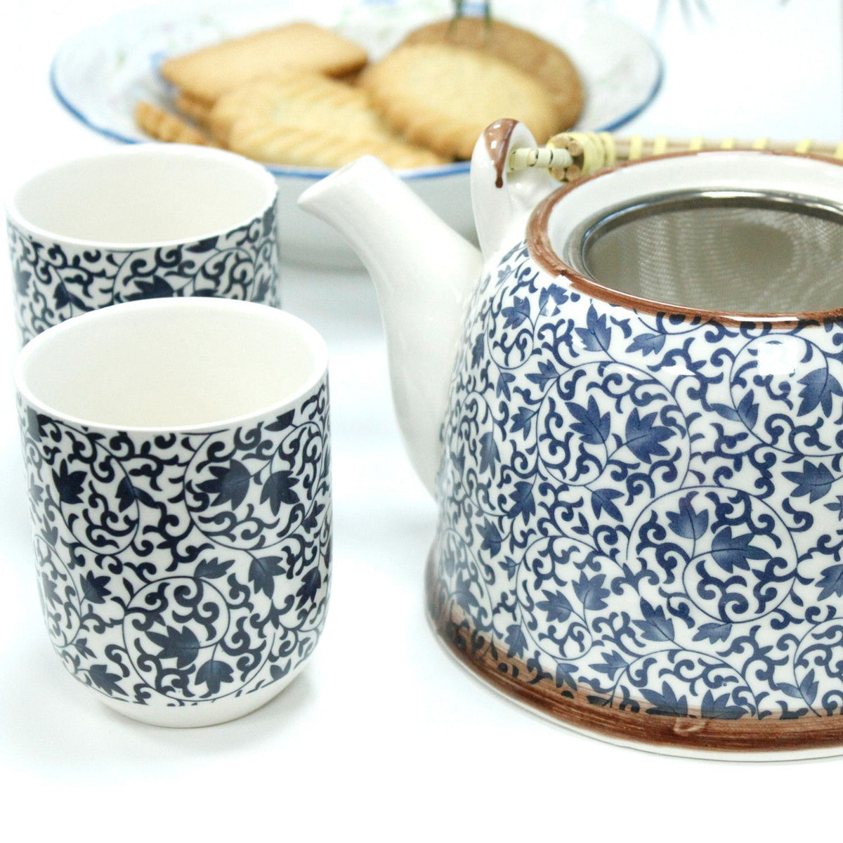 The Indigo Teapot Set
